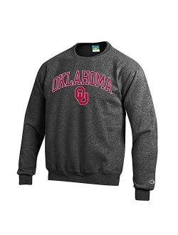 Elite Fan Shop NCAA Men's Crewneck Charcoal Sweatshirt Arch