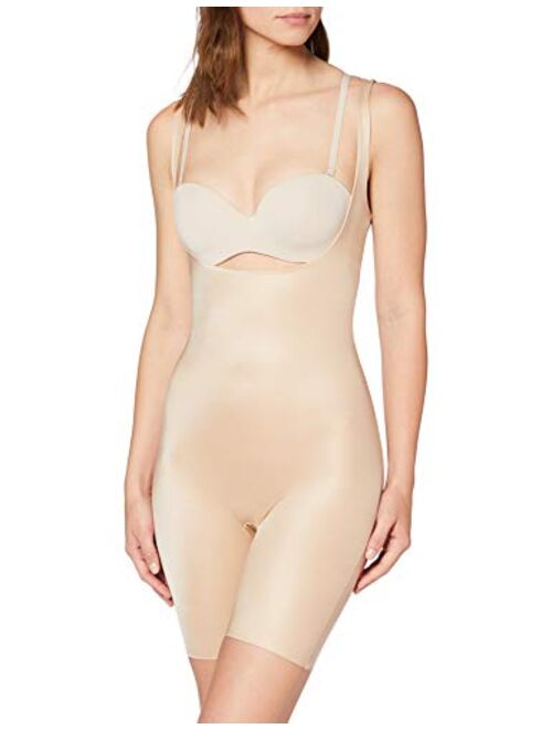 SPANX Women's Power Conceal-Her Open-Bust Mid-Thigh Bodysuit