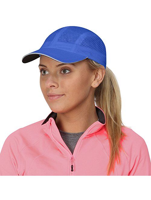 TrailHeads Race Day Performance Running Hat | The Lightweight, Quick Dry, Sport Cap for Women - 7 colors