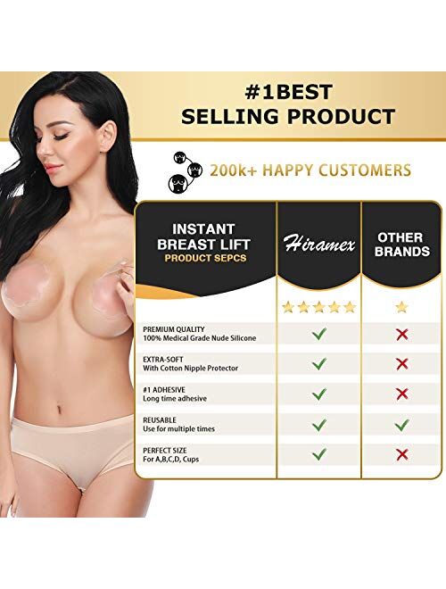 Nippleless Covers, Silicone Breast Lift Reusable Breast Pasties Petals