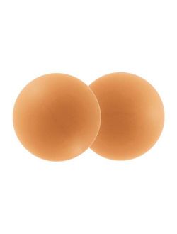 Rose LeMarc Essentials Reusable Self-Adhesive Invisible Silicone Nipple Covers for Medium Skin Tone