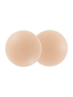 Rose LeMarc Essentials Reusable Self-Adhesive Invisible Silicone Nipple Covers for Light Skin Tone