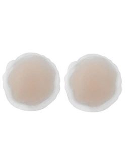 Flirtzy Self-Adhesive Silicone Nipple Cover Invisable Nipple Concealers Reusable