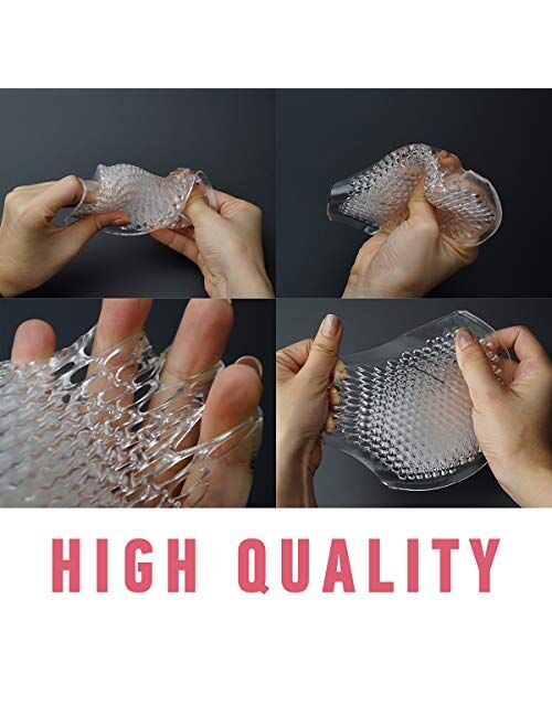 Silicone Bra Inserts and Breast Enhancers, Increase Your Cup Size, Breathable, Reusable,1 Pair