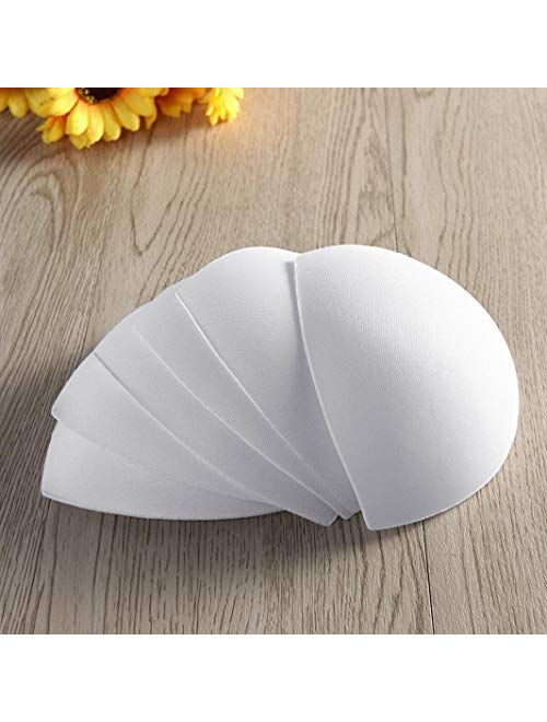 Womens Removable Smart Cups Bra Replacement Inserts Liner Pads 3 Pairs In Set