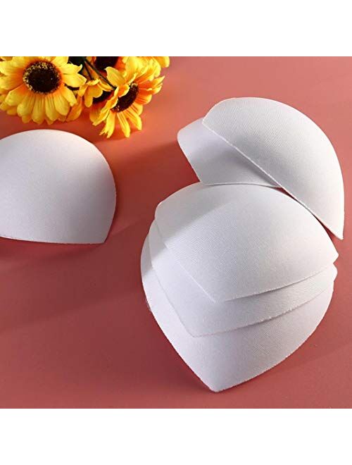 Womens Removable Smart Cups Bra Replacement Inserts Liner Pads 3 Pairs In Set