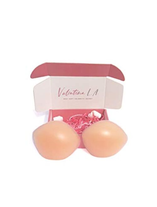 Valentina L.A. Womens Silicone Bra Inserts and Enhancers (Nude)
