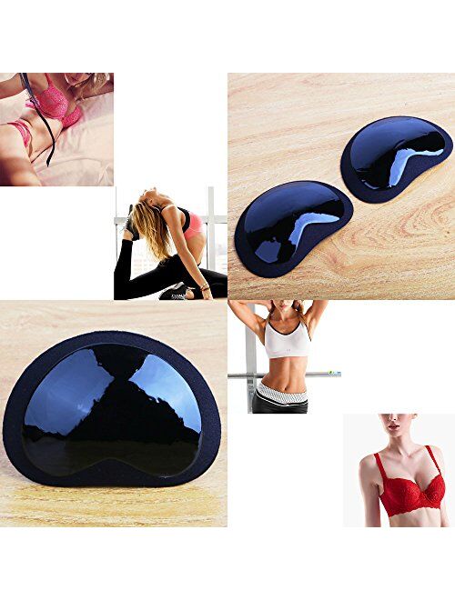Women Silicone Bra Pads Inserts Breast Enhancer Bust Push Up Pads
