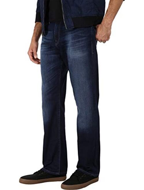 Mavi Men's Myles Mid Rise Straight Leg Jeans