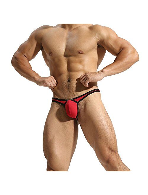 MuscleMate Premium Men's Thong Sexy Sport Comfort G-String Lovely Thong Man Low Raise Underwear