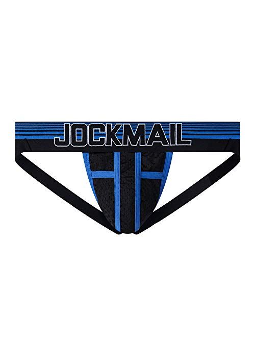 JOCKMAIL Jockstrap Men Underwear String Thong Men Underwear Gay Panties Men Briefs Thong