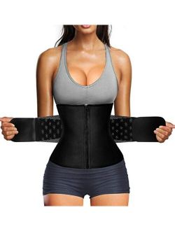 Women Waist Trainer Belt Tummy Control Waist Cincher Trimmer Sauna Sweat Workout Girdle Slim Belly Band