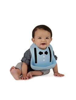 Waterproof Bibs for Toddlers - Silicone Baby Bib Easy to Clean Feeding Bib - Soft, Comfortable, and Adjustable - Fits Up to 6 Years Old