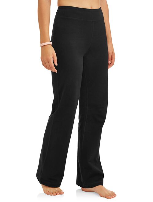 Athletic Works Women's Dri More Core Athleisure Bootcut Yoga Pants Available in Regular and Petite