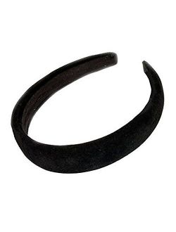 Black Velvet Feel Alice Hair Band Headband 2.5cm (1) Wide by Pritties Accessories