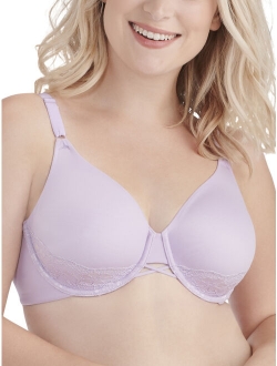 Radiant by Vanity Fair Women's Full Figure 2-Ply Back Smoothing Underwire Bra, Style 76571