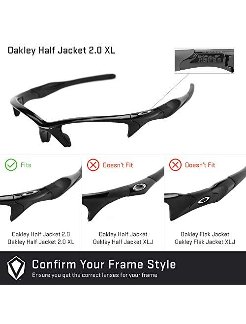 Revant Replacement Lenses for Oakley Half Jacket 2.0 XL - Compatible with Oakley Half Jacket 2.0 XL Sunglasses