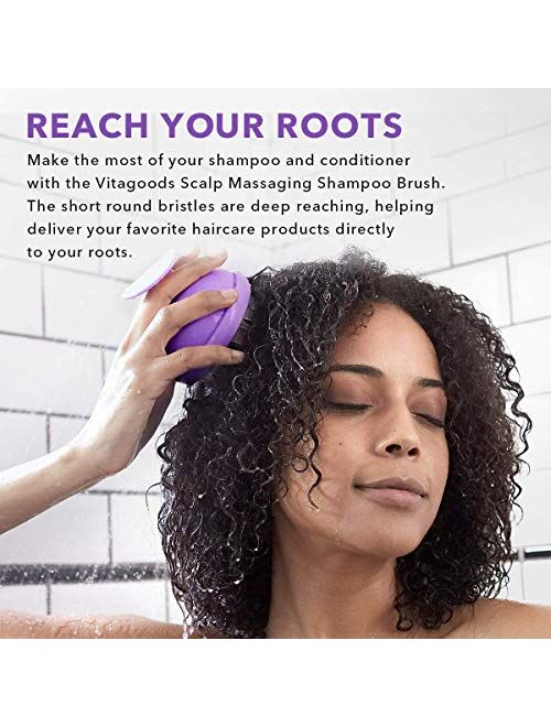 Vitagoods Scalp Massaging Shampoo Brush