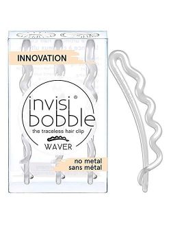 invisibobble Waver Hair Clip with Strong Grip, Non-soaking, Hair Accessories for Women