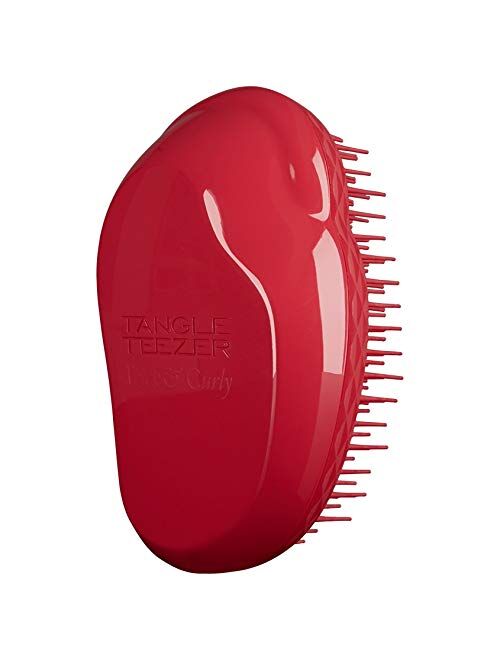 Tangle Teezer Thick and Curly Detangling Hairbrush, Salsa Red