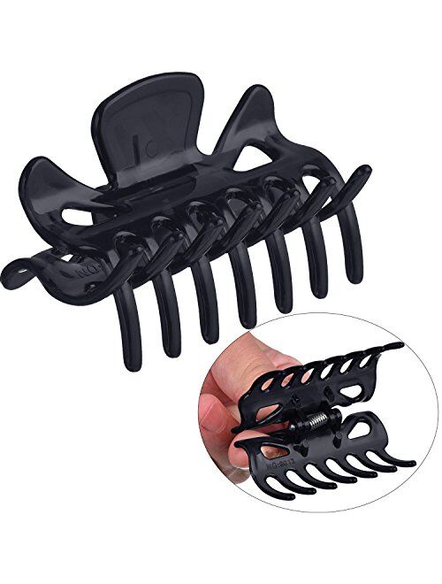 6 Pieces Plastic Hair Clips Claw Women Hair Claw Clamps Hairpin