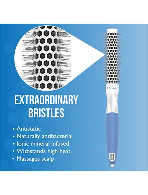 Round hair dryer brush - Ceramic ionic lightweight hair brushes