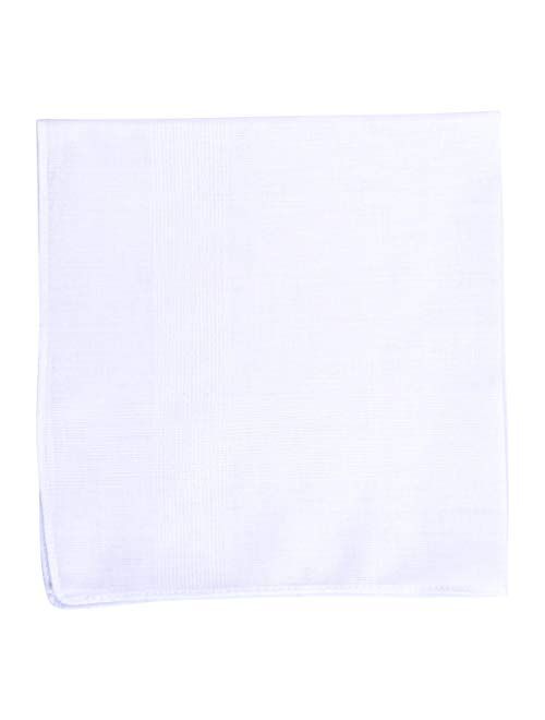 Van Heusen 13 Pack Cotton Handkerchiefs Solid White