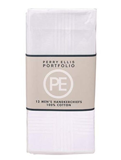 Perry Ellis 12 Pack Handkerchief