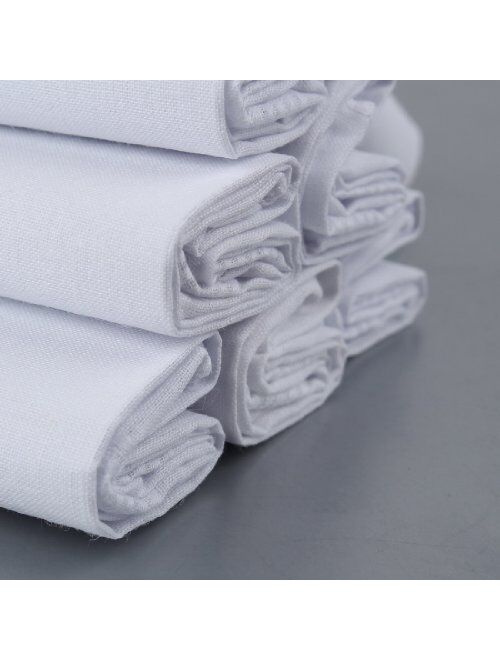 Y&G Mens Fashion Handmade Fabric 4 Pack Cotton Handkerchiefs Set Pretty Designer 