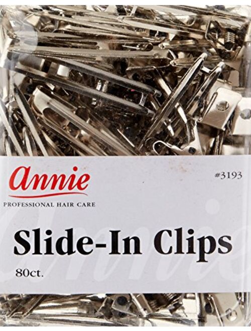Annie Slide-In Clips, 80 Count