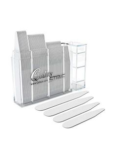 100 Plastic Collar Stays