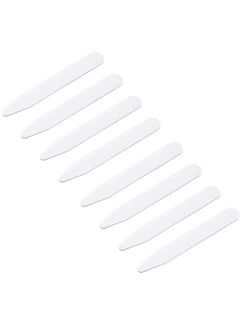 100 Plastic Collar Stays For Men Shirts 2.2" 2.5" 2.7 or 3" inches