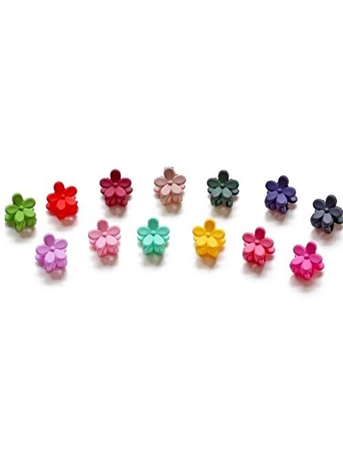 IFfree Bangs Mini Hair Claw Clip Hair Pin For Little Girls Random Assorted Colored, 30 Piece