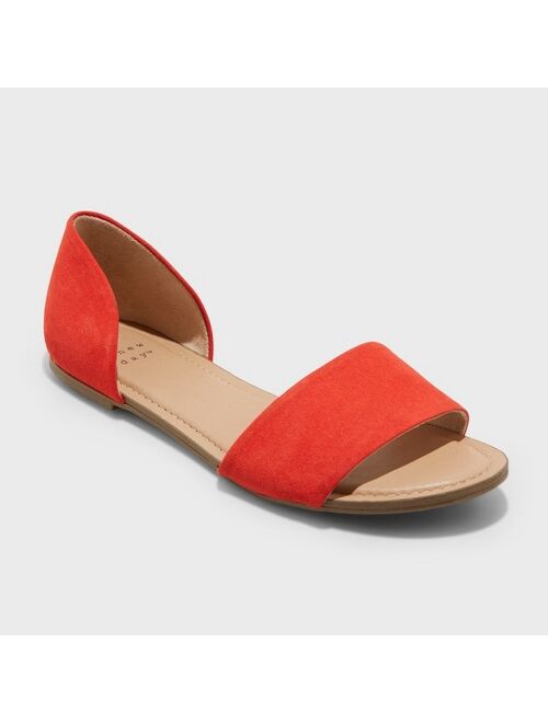 Women's Keira Two Piece Slide Sandals - A New Day™
