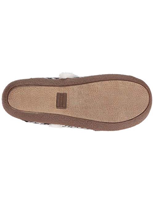 Toms Women's Fur Lined Bedroom House Slippers Shoes