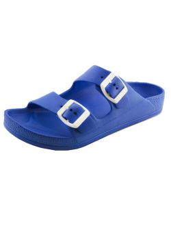 Women's Lightweight Comfort Soft Slides EVA Adjustable Double Buckle Flat Sandals (FREE SHIPPING)