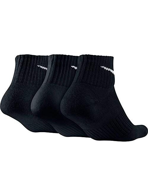 NIKE Performance Cushion Quarter Training Socks (3 Pairs)