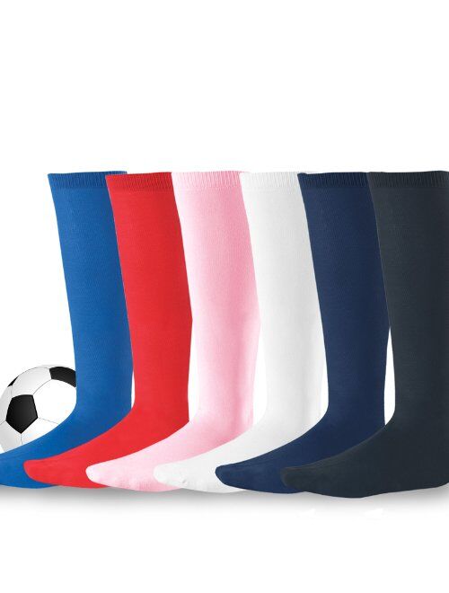 Athletic Team Sports Socks Cotton Unisex Soccer Socks 3 Pack