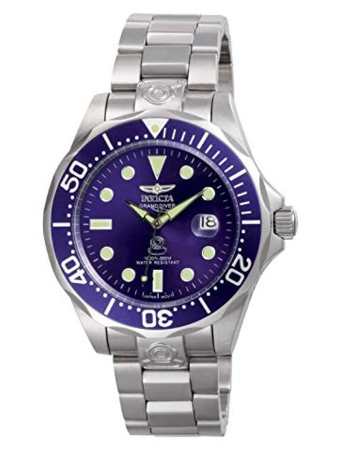 Invicta Men's 3045 Pro-Diver Collection Grand Diver Stainless Steel Automatic Watch with Link Bracelet