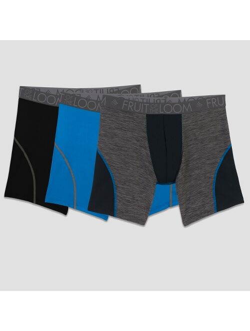 Fruit of the Loom Select Men's Breathable Performance Boxer Briefs 3pk