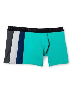Men's 4pk Breathable Micro-Mesh Boxer Briefs Multi-Colored