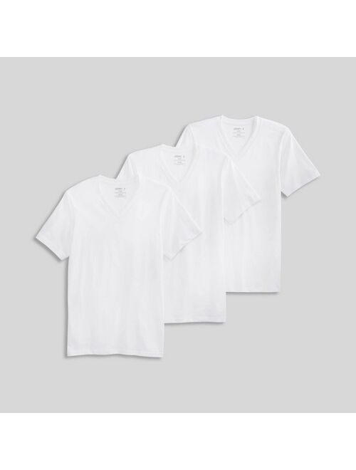 Jockey Generation Men's Stay New Cotton 3pk V-Neck T-Shirt