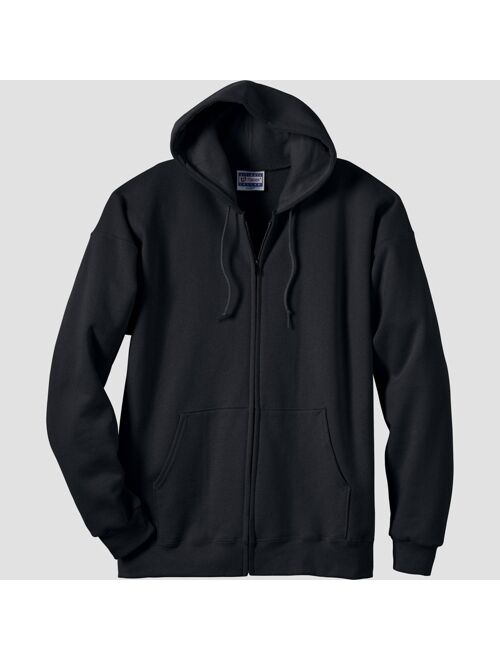 Hanes Men's Ultimate Cotton Full Zip Hooded Sweatshirt