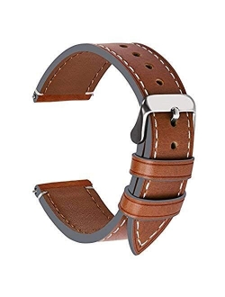 Watch Bands Top Wax Leather Watch Band/Strap 18mm 20mm 22mm 24mm for Men and Women