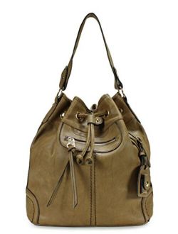 Large Drawstring Handbag H1078