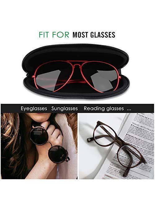 ALTEC VISION Sunglasses Case - Large Size - Fits Most Big Glasses and  Sunglasses
