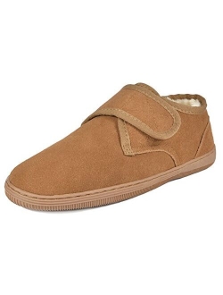 Men's Fur-Loafer-01 Suede Slippers Loafers Shoes