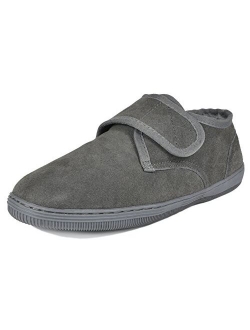 Men's Fur-Loafer-01 Suede Slippers Loafers Shoes