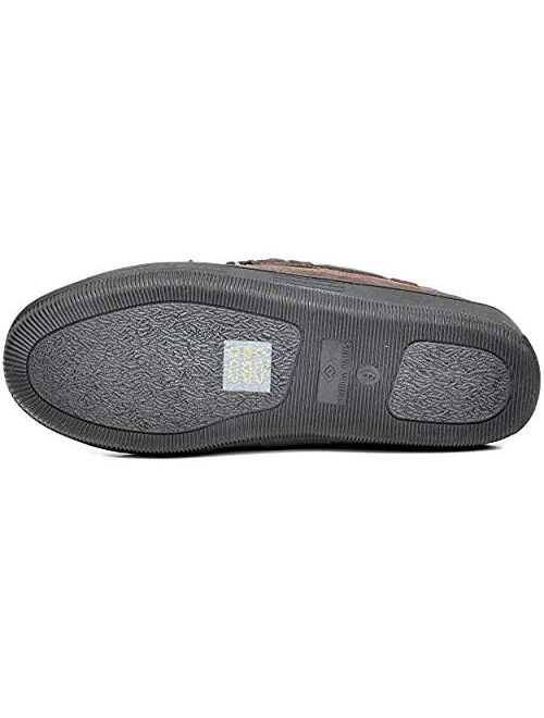 DREAM PAIRS Men's Fur-Loafer-01 Suede Slippers Loafers Shoes