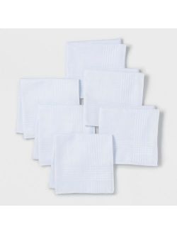 Men's 6pk Hankies and Handkerchiefs Set - Goodfellow & Co™ - White - One Size